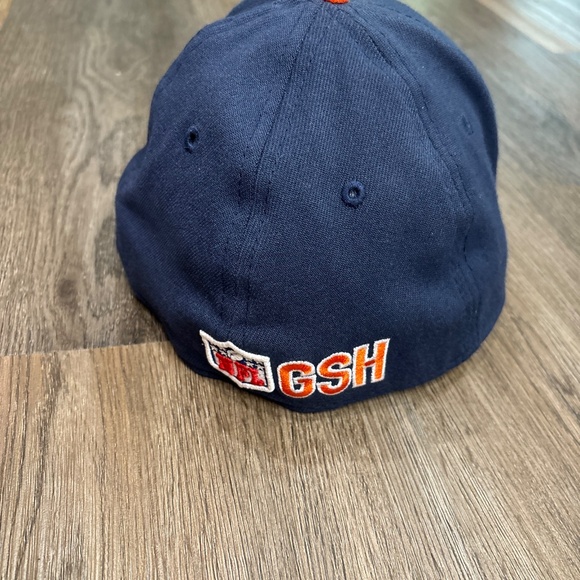 Chicago Bears Hat New Era Small-Medium NFL 3930 Cap Curved‎ Brim Blue - Picture 4 of 9